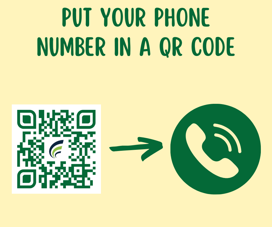 use qr codes to dial your phone