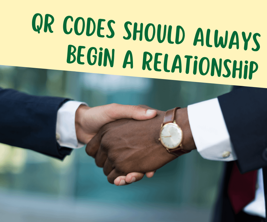use qr codes to build business relationships