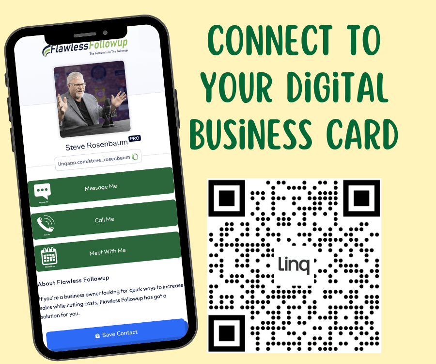 use qr codes to connect to your digital business card